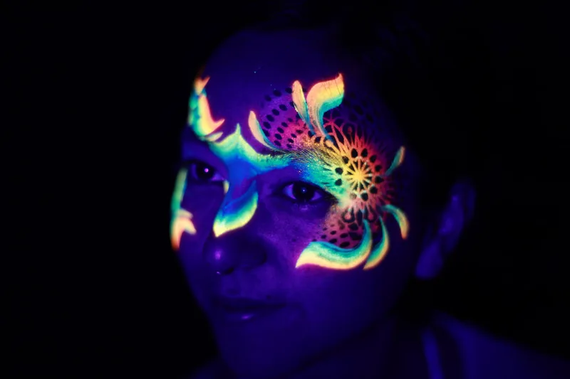 UV Face Paint San Francisco