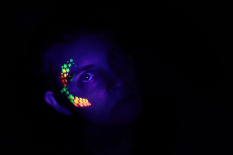 blacklight facepaint Oakland
