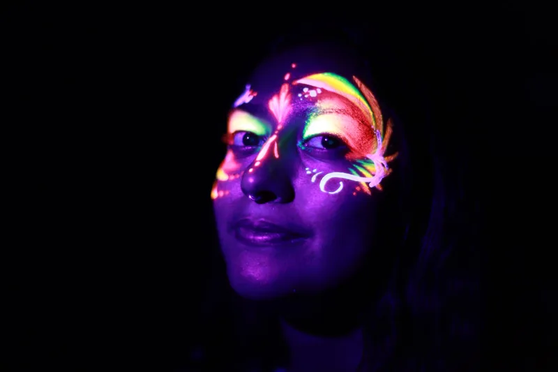 UV Face Painting San Francisco