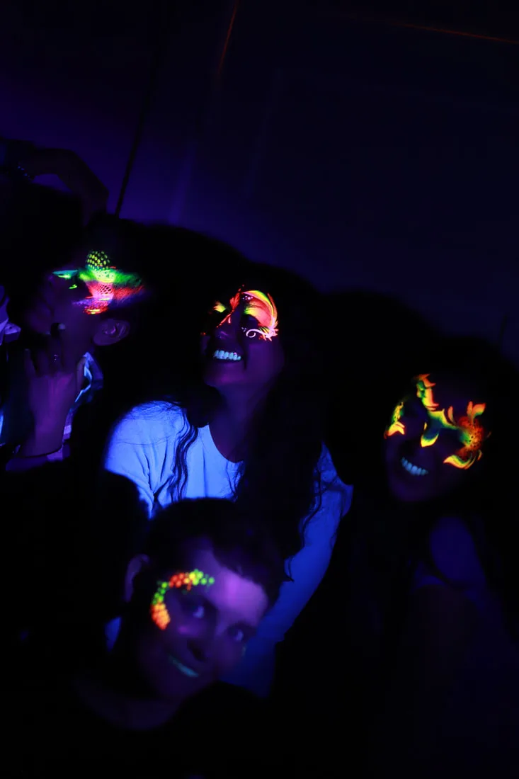 uv face painting sf