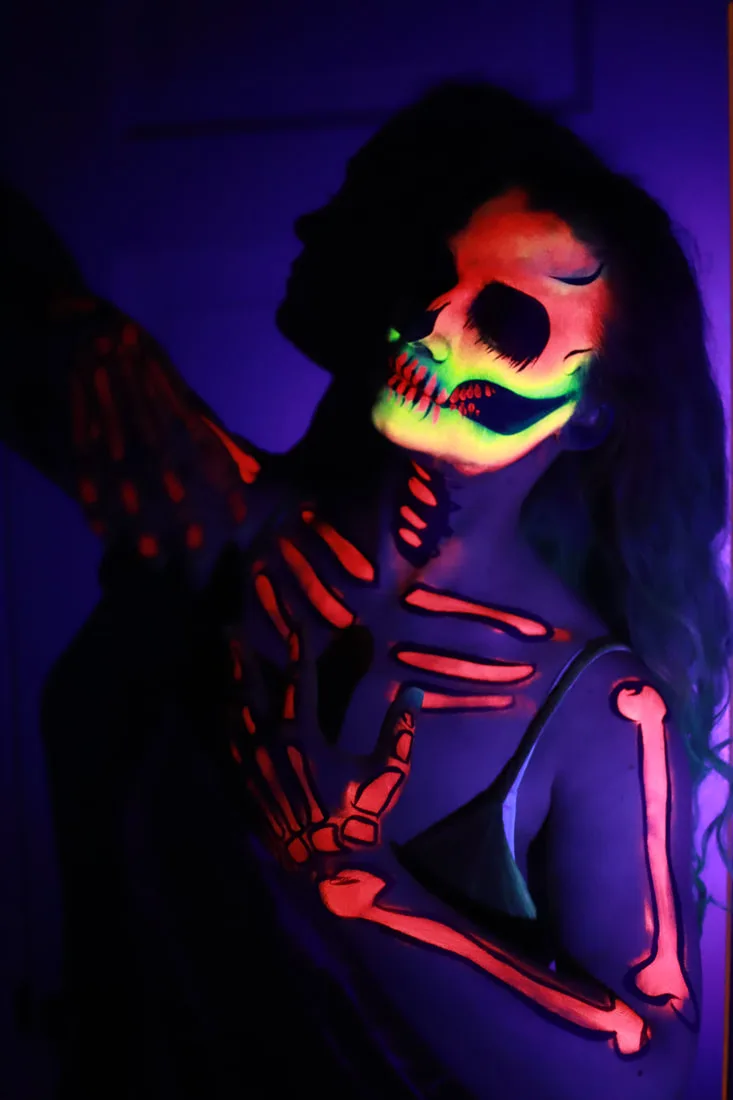 UV Face Paint San Francisco