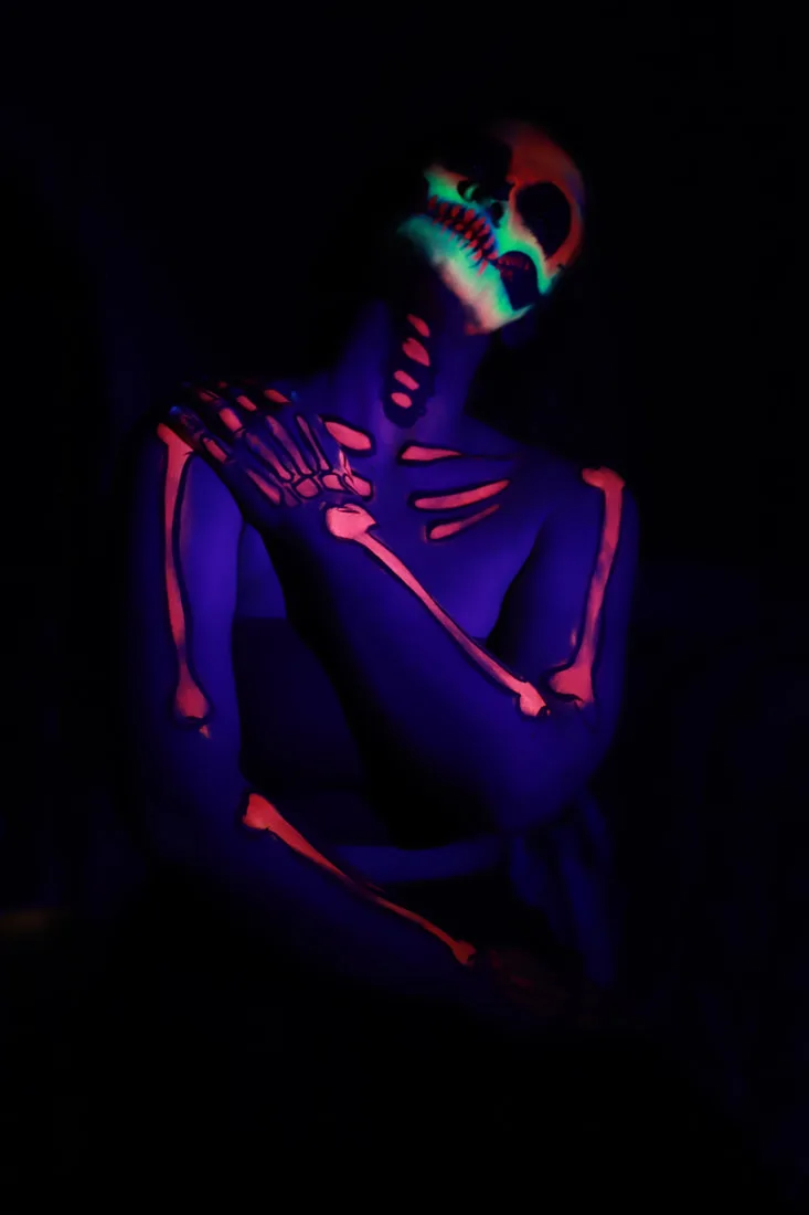 UV Face Paint Oakland